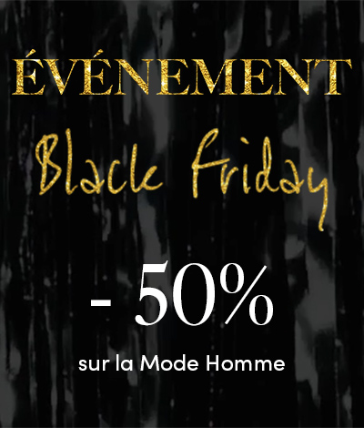 -50% sur la Mode Homme