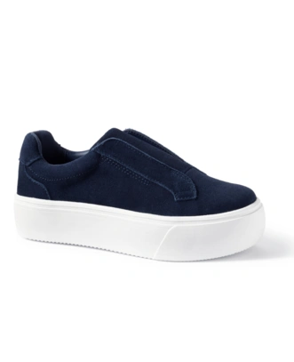 Lands' End - SNEAKERS SLIP ON PLATEFORME