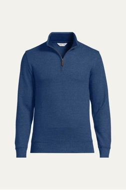 Pull Bedford à Col Montant Zippé