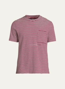 T-Shirt piqué avec lin