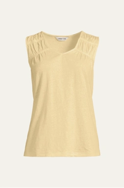 Top en Lin Mélangé