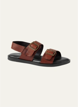 Sandales en cuir