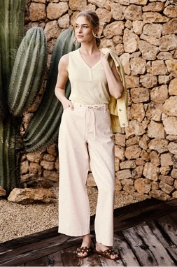 Jean en Lin Mélangé