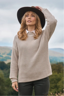 Pull Côtelé en Coton