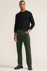 Pantalon en Velours Côtelé