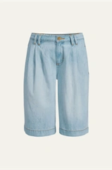 Short en Denim Léger