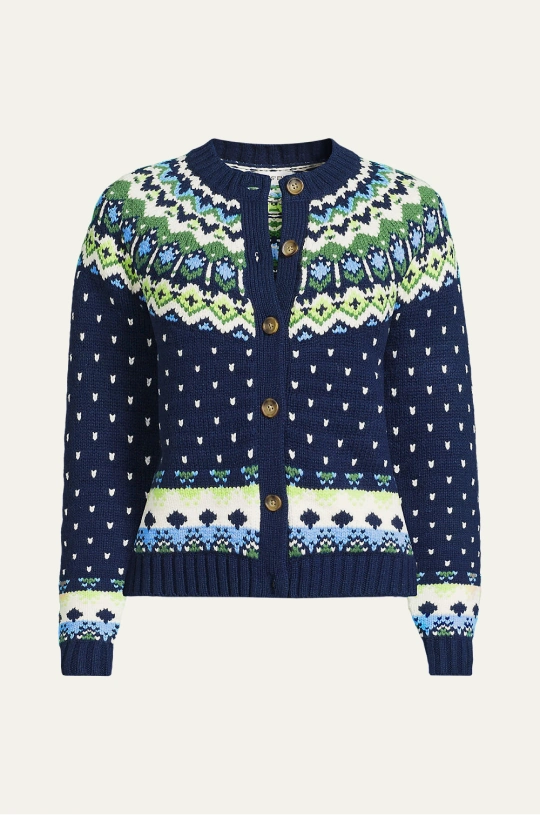 Gilet à motif Fair Isle
